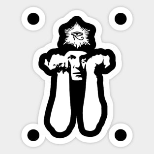 Aleister Crowley 5 Sticker